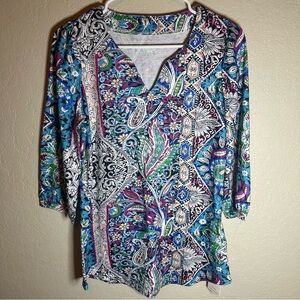 Colorful Paisley Women's Tunic
